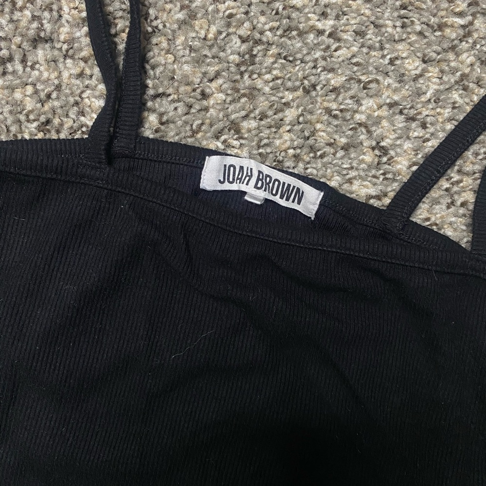 Joah Brown black Crop Top - Picture 6 of 6